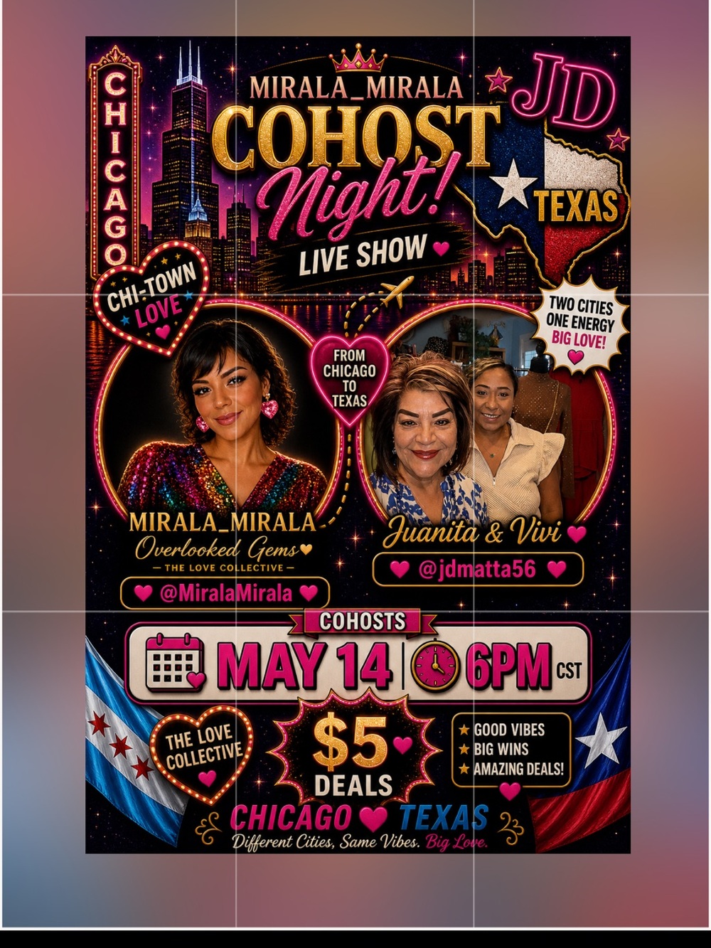 Cohost Night! Live Show Poster